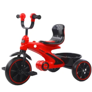 OEM New Design Kids Tricycle with Music Colorful Lights RC Lovely Baby Tricycle Girl Boy Child 3 Wheel China Tricycle for Kids