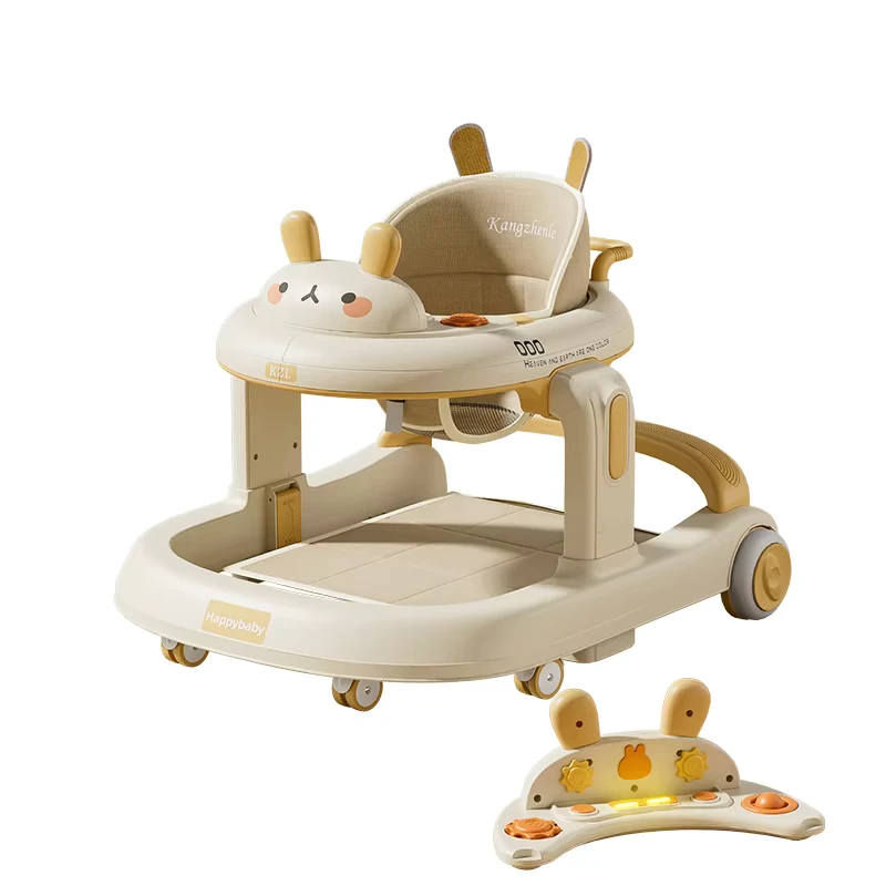OEM ODM Baby Walker for Baby 3 in 1 Foldable Plastic Learning Training Activity Baby Walker With Wheels