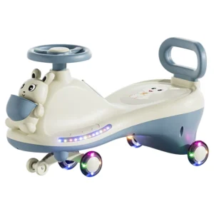 OEM ODM Safe Plastic Swing Car Ride Kids Toy Swing Car for Kids Wiggle Car for Boys and Girls