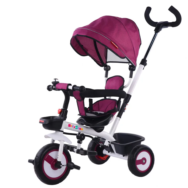 OEM Price 3 in 1 Handle Children's Tricycle 1 6 Year Old Bicycle Stroller Baby Bicycle 3 Wheels With Good Quality