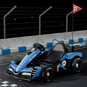 OYT Plastic Electric F1 Car with Remote Control for 12 Years Old Kids Ride-On Cars