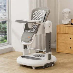 Oem Children Adjustable High Chair Baby Walker Feeding Chair Multifunctional Adjustable Baby Dinning Rocking High Chair