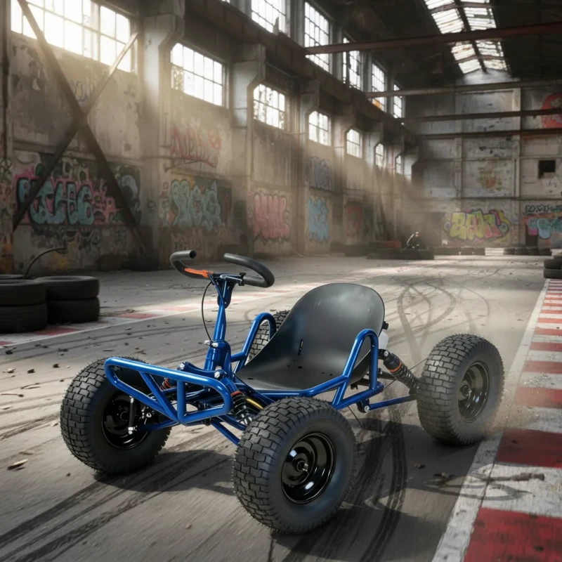 Off Road Adult Go Kart Dune Buggy 200cc 4 Stroke Gas Powered Big Knobby Tyres Full Suspension All Terrain Use