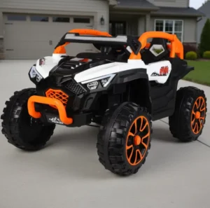 Off-Road Four-Wheel Electric Toy Car Double-Door Baby Remote Control Toy Vehicle