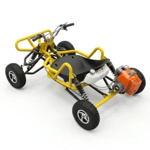 Off Road Gas Go Kart Adults Single Seat 4 Wheel Racing Buggy 200cc 4 Stroke Engine All Terrain Outdoor Factory Direct