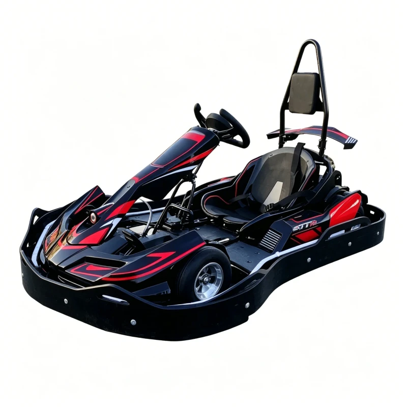 Offroad Go Kart Safe Lightweight Electric Go Kart for Kids Parent child Design for Standard Outdoor Track Games