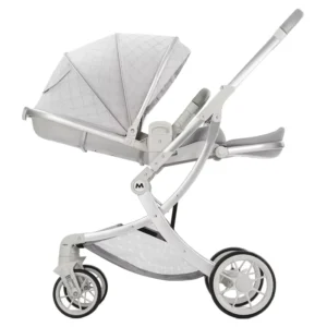 One hand Folding Compact Size Lightweight Baby Stroller with Egg Shell Backrest for Outdoor Travel Factory Price