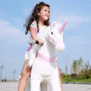 Online Ride On Unicorn Animal Toy Plush Metal 3-6 Years Unisex