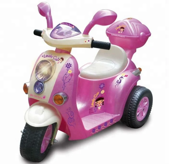 Operated Car Kids Ride on Car for Twins With Music Baby Motorcycles