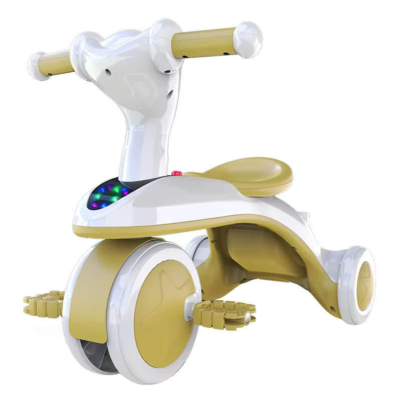 Orbic Toys Pedal Kid Tricycle with Plastic & Metal Frame for 2-4 Year Olds to Ride on