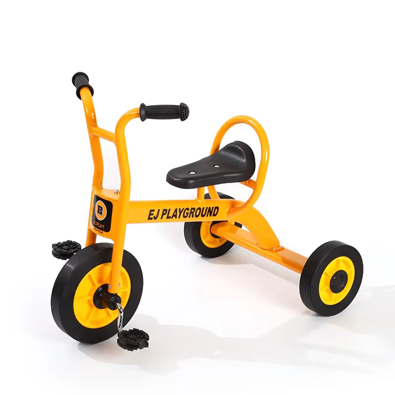 Ordinary Pedal Kids Tricycle with Passenger Trunk Single Speed Steel Fork Toy Bike for Preschool Daycare Sale