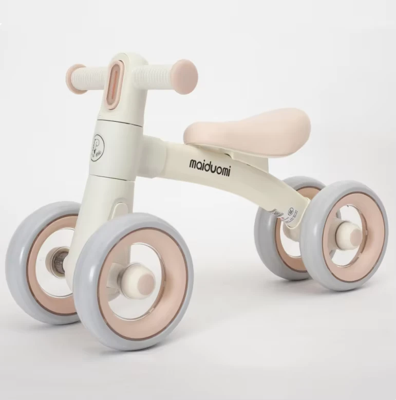 Outdoor 1 3 Years Old Toddler Foot Powered 4 Wheels Baby Ride On Cars Toy Children Sliding Baby Balance Bike for Child