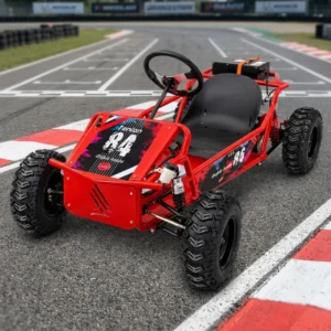 Outdoor 212cc 4 Stroke Gas Powered Racing Go Kart Adventure All Terrain Thrilling Drive