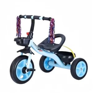 Outdoor 3 Wheel Toddler Tricycle Bike Birthday Toys Gift for Boys Girls Kids Tricycle Trike for Child 2 to 6 Year Old