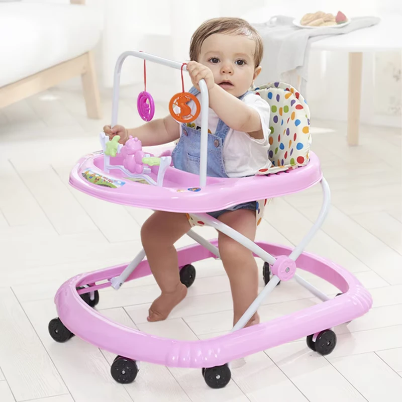 Outdoor Adjustable Seat Height New Model Baby Walker