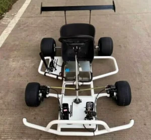 Outdoor Adult Electric Go Kart 72V Multiple Power Drift Karting Built-in Speedometer and E Hand Front Brake