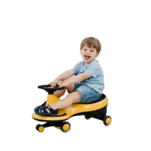Outdoor Kids Balance 4 Wheels Ride on Car No Battery Creative Design Children Foot to Floor Twister Swing Toy Car