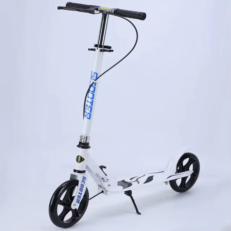 Outdoor Lightweight Travel Scooter Work Scooter Big Wheel Two Wheel Two Wheel Foldable City Campus Scooter