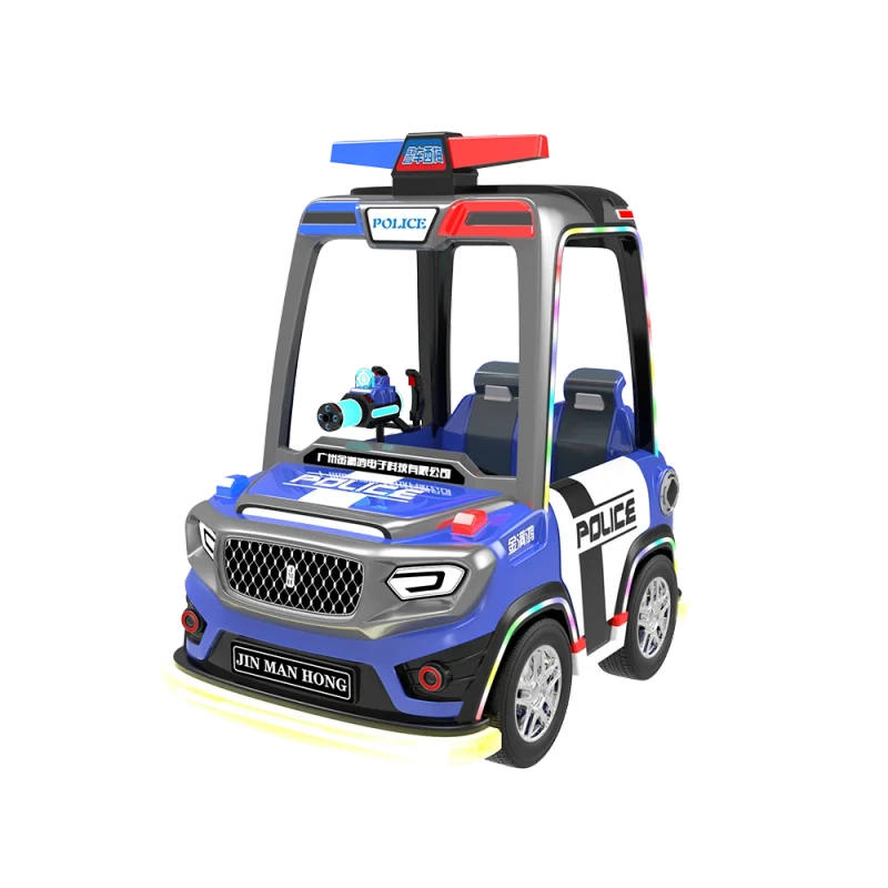 Outdoor Playground Riding on Electric Kids Bumper Car Amusement Battery Cooperated with Top Cover Children Rides Car