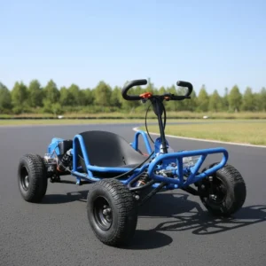 Outdoor Racing Mini Off Road Kart 90cc Two Stroke Gas Engine 35 km h Safe Driving All Terrain Drift Kart for Adults and Children
