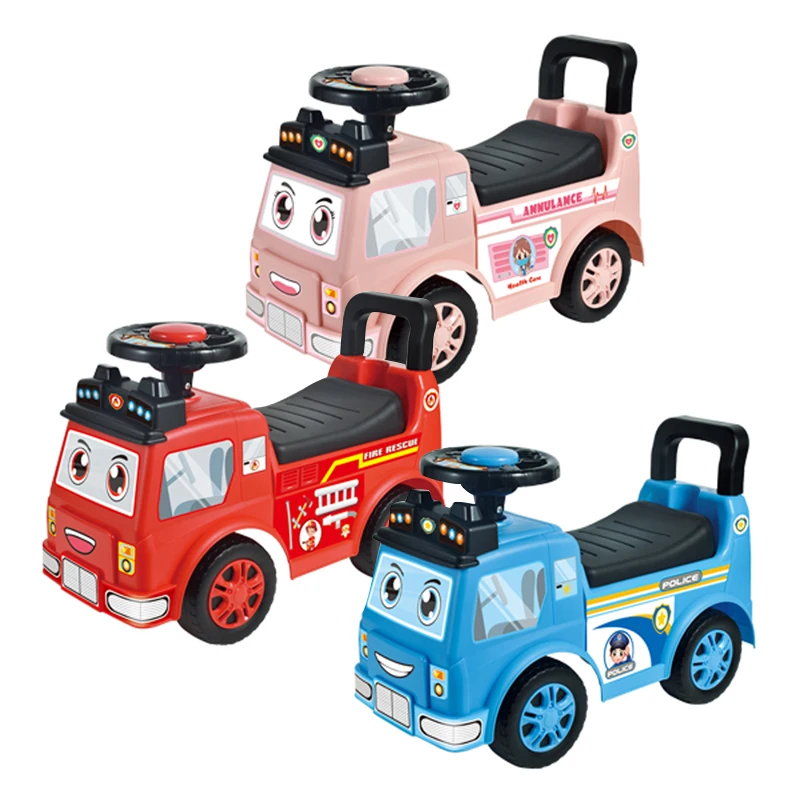Outdoor Ride Toys Electric Vehicles Children Ride on Cars for Kids with Steering Wheel