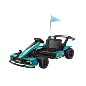 Outdoor Sports Playground Remote Control Rapid Charge Battery Powered Electric Go Kart Ride on Toy for Ages 5-13