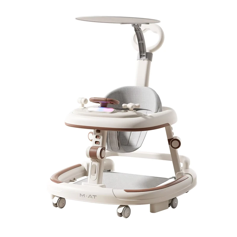 PP Folding 6 8 Month Kids Walker Sit to stand Learning Walker Toddler Multifunctional Babies Walker with Wheels