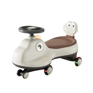 PU Wheels Swing Car Factory Kids Ride on Wiggle Car with Light up Wheels OEM ODM