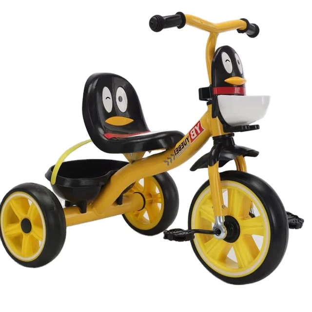 Parental Control Push Kids Tricycle Car Toys for Kids Baby Red Toy Kids Plastic Bike Push 3 Wheels Bike