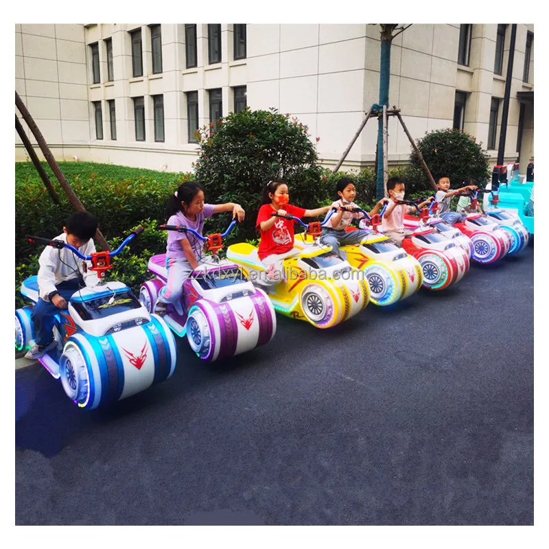 Park Two ride Electric Bumper Car Children's Play Equipment Can Be Timed with Music Toy Car