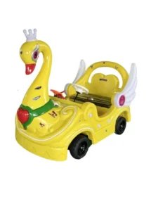 Pengxing 3 Wheels High Performance Coin operated Go karts Outdoor Kids’ Bumper Cars Swan shaped Game Cars for Playground