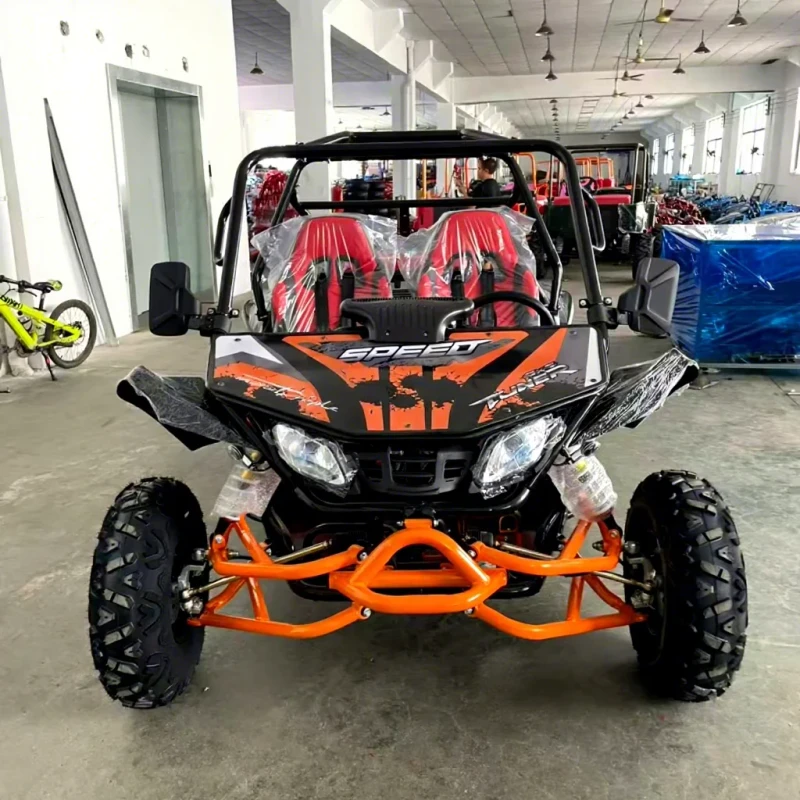 Performance Outdoor Drift Gasoline Go Kart Tricycle Mini Jeep Beach Buggy High Speed Offroad Adult Automatic Transmission