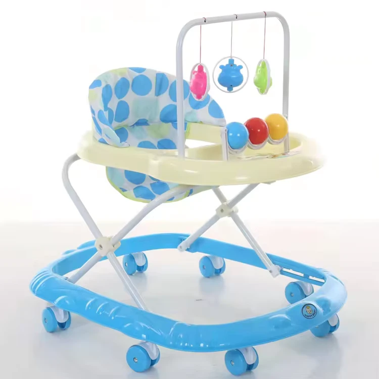Plastic 3-in-1 Foldable Baby Walker with Music Seat for Learning 3-36 Months