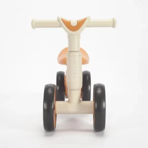 Plastic 4 in 1 Balance Bike for Children 1 3 Years Old Soft Seat Safety Four Wheel Scooter Tip Proof Certified