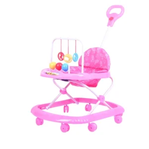 Plastic Baby Oem Training pink Hand Push Kids Toys Car Walker for Walking