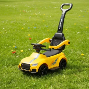 Plastic Baby Ride on Car Kids Push Car Child Pedal Sliding Toy Car With Canopy