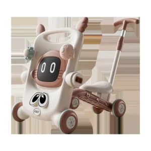 Plastic Baby Walker Anti O Leg Anti Rollover Foldable Multifunctional 10KG Load Capacity