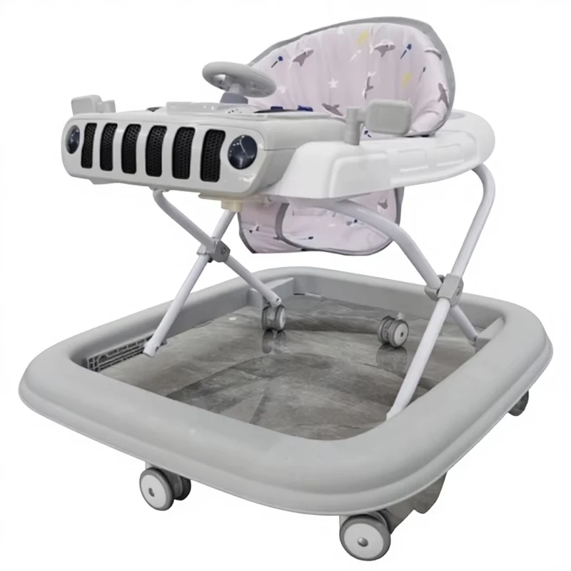 Plastic Baby Walker Anti O Leg Multi Function Anti Rollover for 7 18 Months Babies Can Sit Outside309 1SH