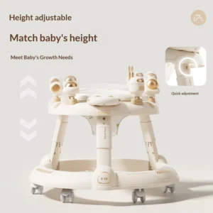 Plastic Baby Walkers 6 to 18 Months Multifunctional Three in One Hand Step for InfantsBSB