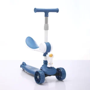 Plastic Black Scooter Kids Quality Adjustable Children Scooter Portable Girls Boys Scooter