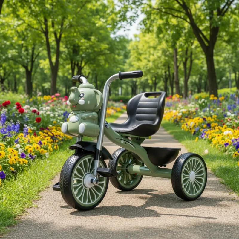Plastic Children's 3-Wheel Balance Tricycle Model AYT-611 for Kids Ride-On Toy