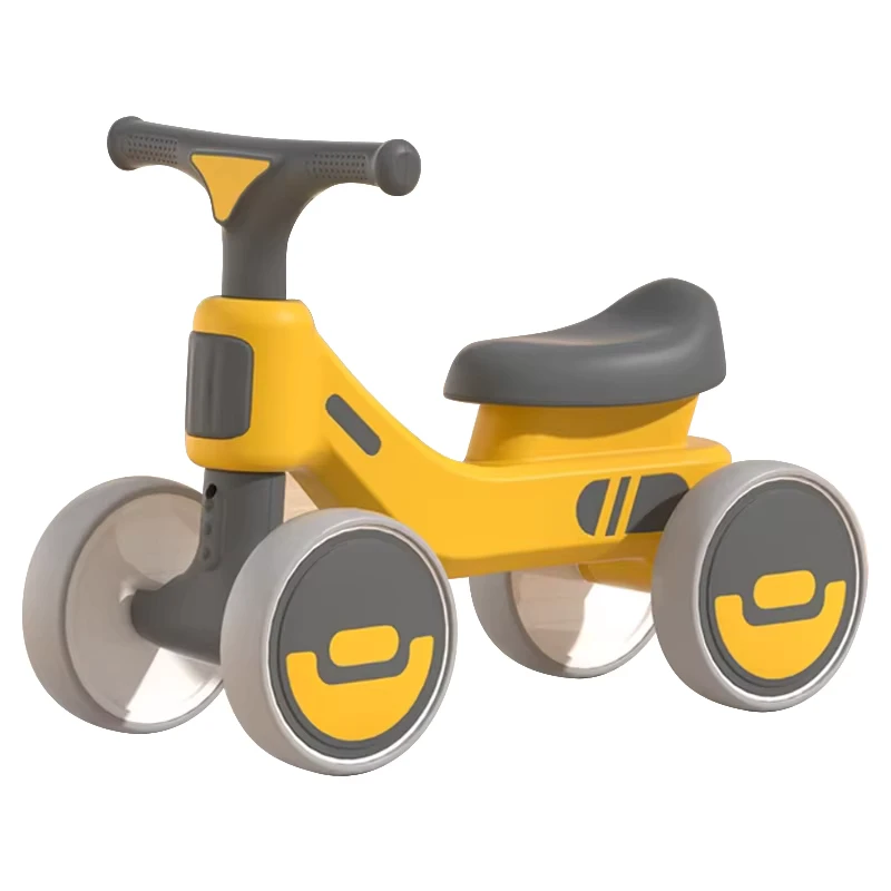 Plastic Four Wheel Balance Ride On Toy for 1 4 Year Old Girls Pedal Free Kids Bike for Toddlers' Power Riding