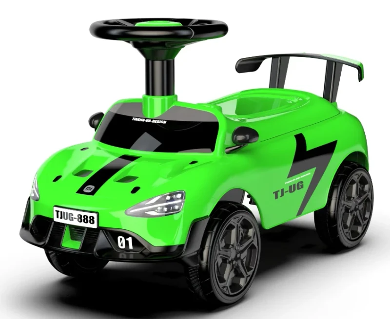 Plastic Four Wheels Baby Foot to Floor Ride on Car Kids Slide Swing Car for Children Scooter 1-6 Year Old