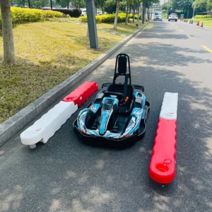 Plastic Go Kart Water Filled Traffic Barriers Go Karts Racing Inflatable Water Slide Outdoor Karting Track Barrier