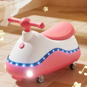Plastic Material Kids Ride On Sliding Car Toy with Foot to Floor Child Plasma Wiggle for 2 4 Years Old LT-601