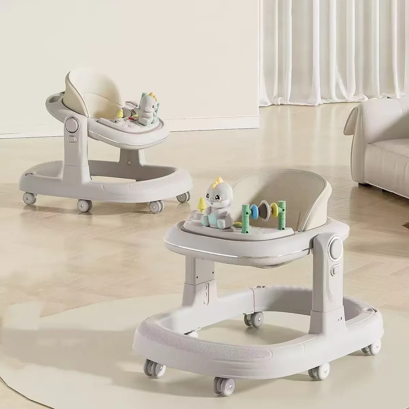 Plastic Multi Function Baby Toddler Walker Anti Side Rollover Stroller for 6 Months 3 Years