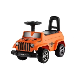 Plastic Ride On Toy Car with Steering Wheels for Toddlers 1 3 Years & 2 to 4 Years Unisex Music & Lights