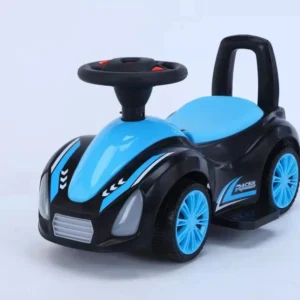 Plastic Ride on 4 Wheel Mini Slide Push Car for 2 to 4 Year Olds