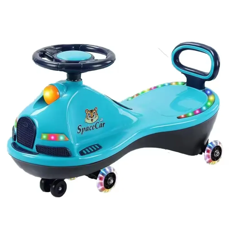 Plastic Ride on Plastic Toy Car Kids Wiggle Swing Car for Over 3 Years Old Children Baby Swing Car