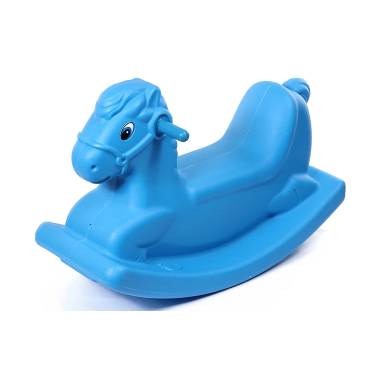Plastic Rocking Horse Kids Indoor Rocking Horse Ride on Toys Indoor Playground Equipment Toy Playground Rider Toys for Children